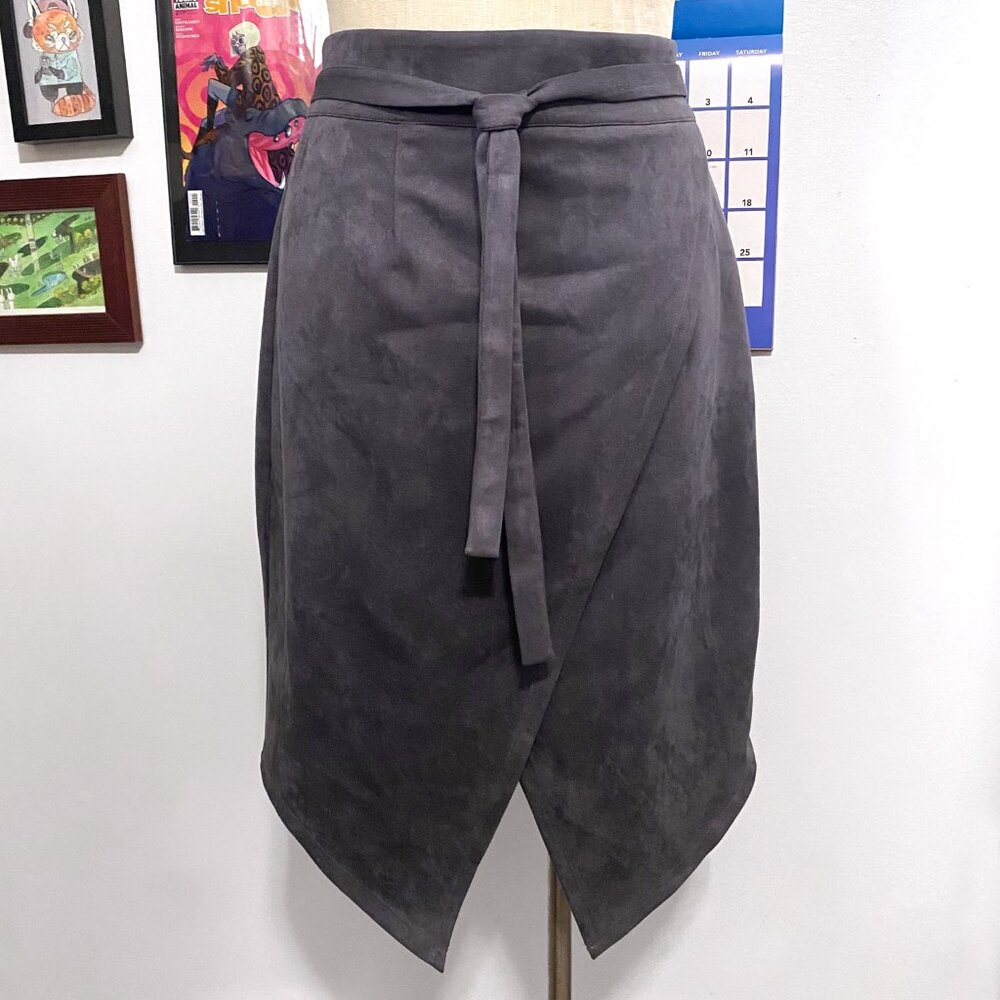 Favlux Purple Suede Skirt
